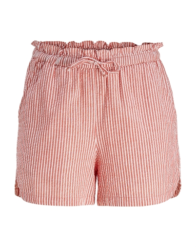 JJXX - Windy Seersucker Shorts - Racing Red